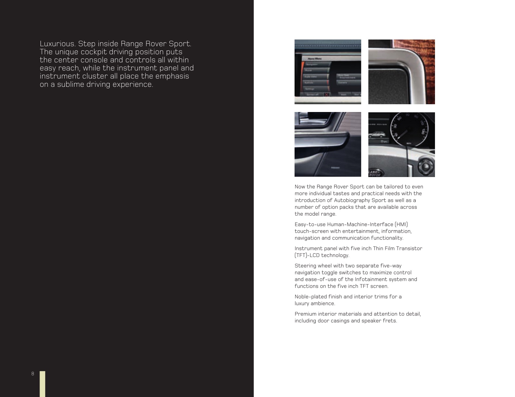 2011 Range Rover Sport Brochure Page 53